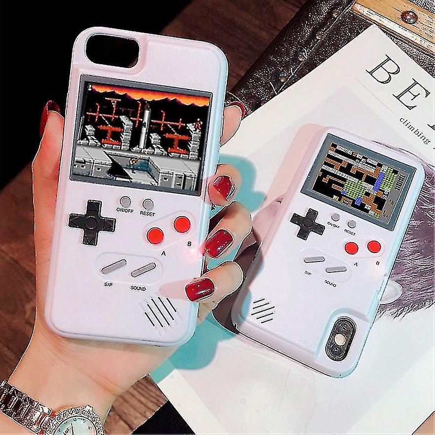 Gameboy ™ iPhone GameCase For iPhone 14 16 15 12 13 Pro Max X Xr Xs Max 7 8 Plus SE 2022 Playable Gameboy Case Retro 3D Video Game Cover Console