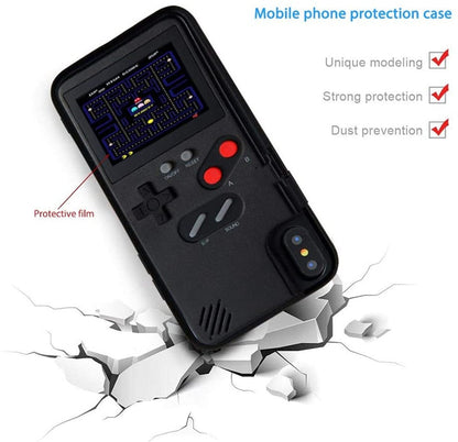 Gameboy ™ iPhone GameCase For iPhone 14 16 15 12 13 Pro Max X Xr Xs Max 7 8 Plus SE 2022 Playable Gameboy Case Retro 3D Video Game Cover Console