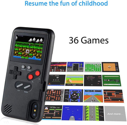 Gameboy ™ iPhone GameCase For iPhone 14 16 15 12 13 Pro Max X Xr Xs Max 7 8 Plus SE 2022 Playable Gameboy Case Retro 3D Video Game Cover Console