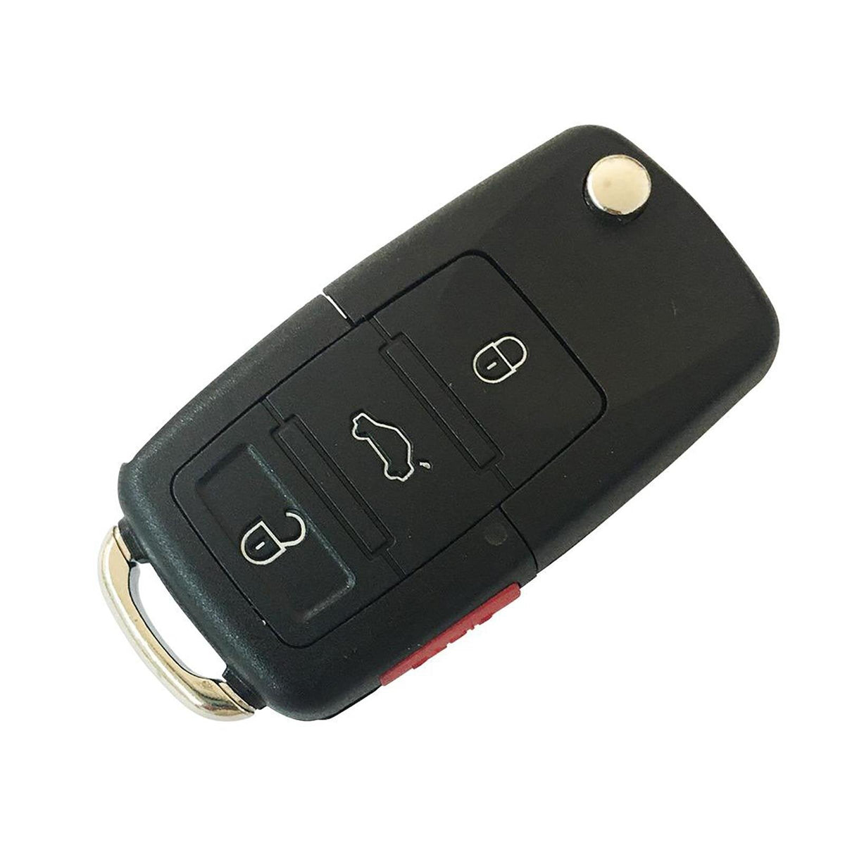 Car Key-Shaped Hidden Storage Compartment