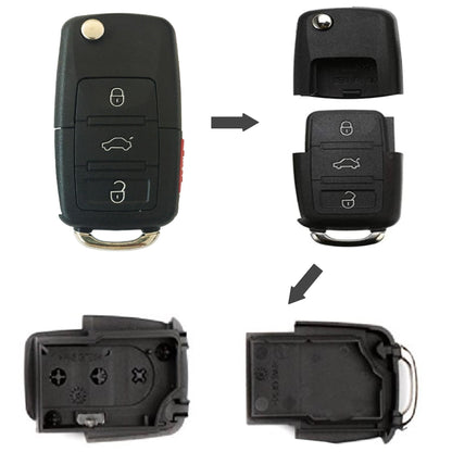 Car Key-Shaped Hidden Storage Compartment